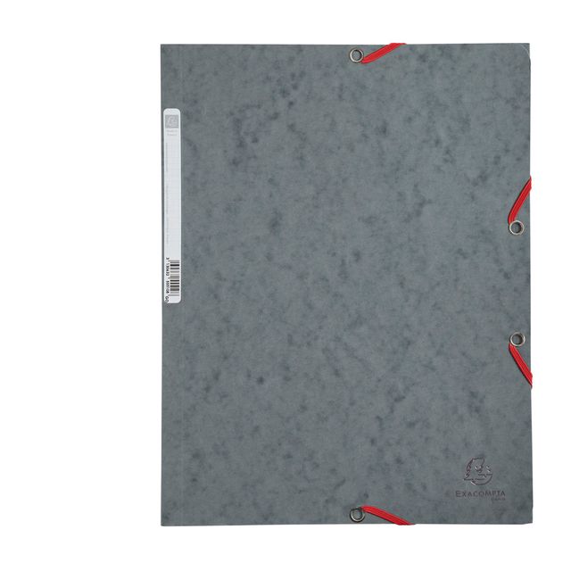 Cartella 3 lembi con elastico angolare - A4 - dorso 0,3 cm - cartoncino Lustrè …