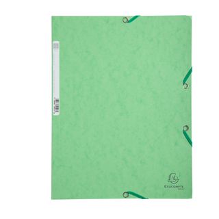 Cartella 3 lembi con elastico angolare - A4 - dorso 0,3 cm - cartoncino Lustrè …