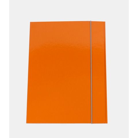 Cartella a tre lembi con elastico Cartotecnica del Garda 25x34 cm 0,8 mm colore…