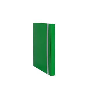 Cartella a tre lembi in presspan Cartotecnica del Garda 35x50 cm colore verde -…
