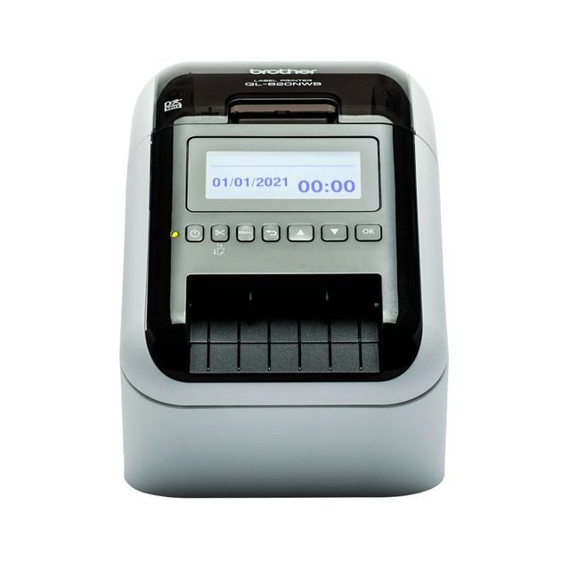 Brother QL-820NWBVMXX1 stampante per etichette (CD) Termica diretta A colori 30…