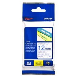 Brother TZE-133 nastro per etichettatrice Blu su trasparente