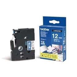 Brother TZE-535 nastro per etichettatrice Bianco su blu