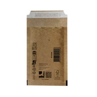 Buste imbottite per spedizioni Q-Connect avana 1/A - conf. 10 pz - 100x165 mm K…
