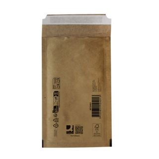 Buste imbottite per spedizioni Q-Connect avana 2/B - conf. 10 pz - 120x215 mm K…
