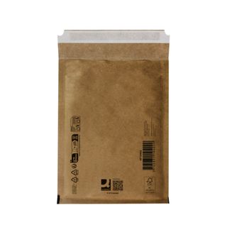 Buste imbottite per spedizioni Q-Connect avana 3/C - conf. 10 pz - 150x215 mm K…