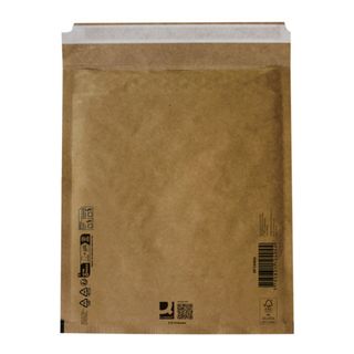 Buste imbottite per spedizioni Q-Connect avana 5/E - conf. 10 pz - 220x265 mm K…