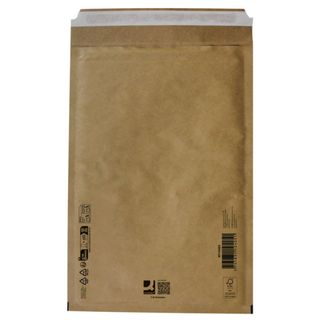 Buste imbottite per spedizioni Q-Connect avana 6/F - conf. 10 pz - 220x340 mm K…