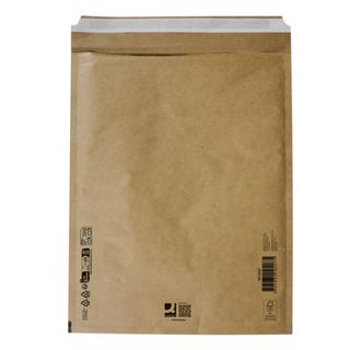 Buste imbottite per spedizioni Q-Connect avana 8/H - conf. 10 pz - 270x360 mm K…