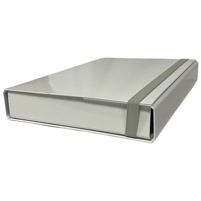 Cartella progetto - con elastico - dorso 5 cm - bianco - Starline
