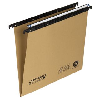 Cartella sospesa Cartesio Eco-logica - cassetto - 39 cm - fondo V - 37 x 25 cm …