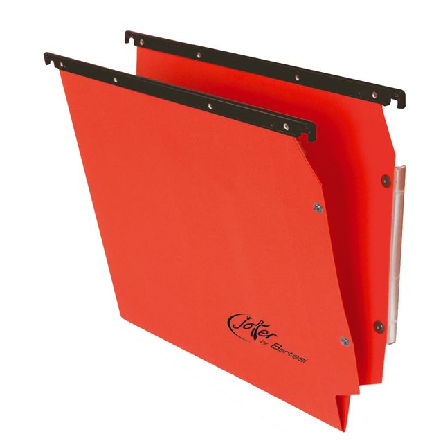 Cartella sospesa Joker - armadio - interasse 33 cm - fondo V - 33 x 28 cm - ros…