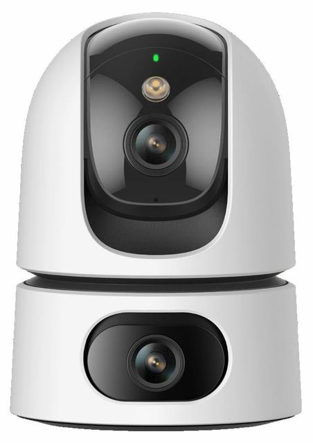 CAMERA DOME 3MP+3MP PTZ SIRENA FARO 3.6MM/IR15/MSD/WIFI6/FC/IMOU SENSE