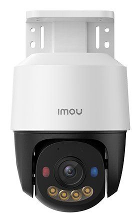 CAMERA POE 5MP PTZ ESTERNO AI 3.6MM/IR30/SD/MIC LUCI LED