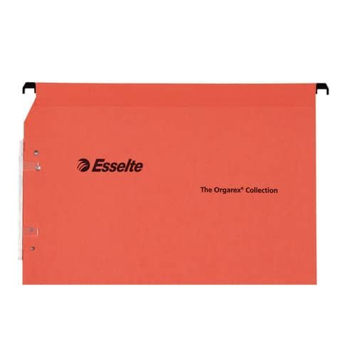 Cartelle sospese Esselte Orgarex Kori Lateral - 33 cm fondo V - conf. 25 pz - 2…