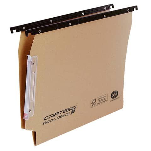 Cartelle sospese laterali per armadi CARTESIO ECO 33 cm fondo V avana Conf. 25 …