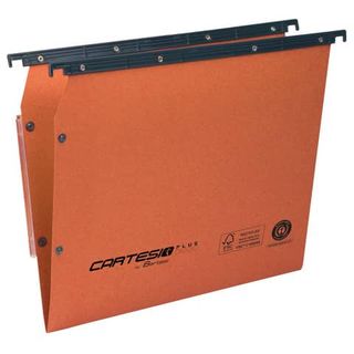 Cartelle sospese laterali per armadi CARTESIO PLUS 33 cm fondo a V arancio Cf. …