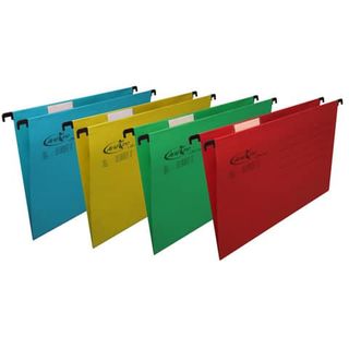 Cartelle sospese orizzontali per cassetti Linea Arlekino 33 cm fondo V - assort…