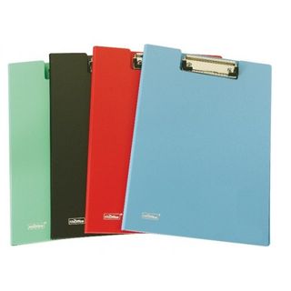 CARTELLINE PORTABLOCCO A4 CON MOLLA - COLORI ASSORTITI