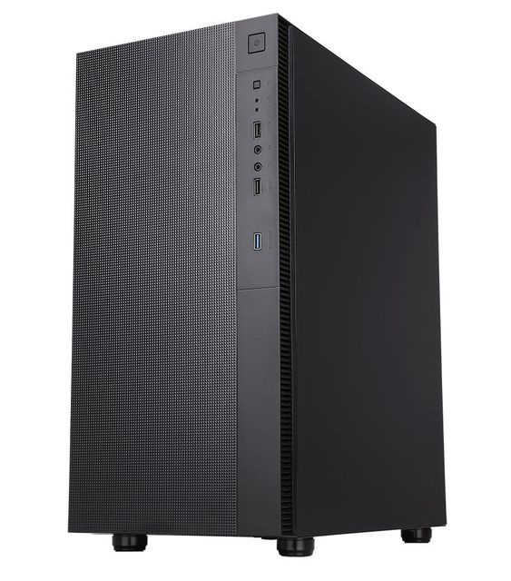 CASE GAMING SYLENT 03NP ITGCSY03NP - ALIMENTATORE 500W - FONOASSORBENTE - NERO