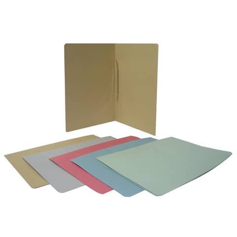 Cartellina ad aghi EURO-CART cartoncino manilla 25x35 cm azzurro conf. da 50 pe…