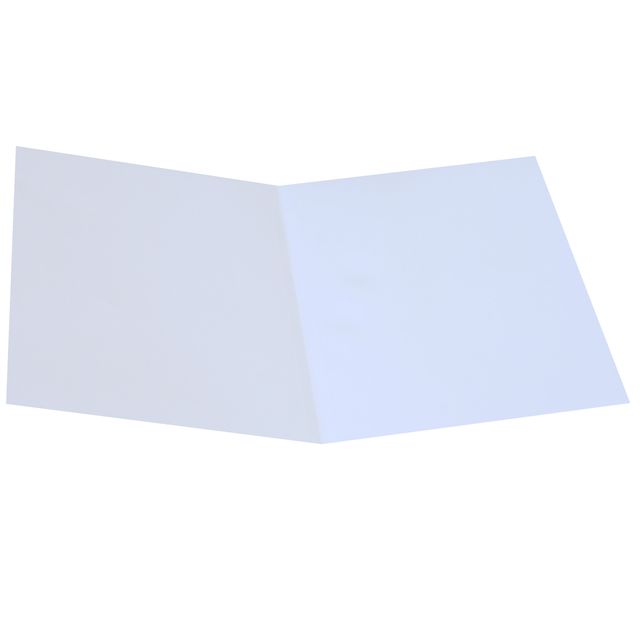 Cartellina semplice - 200 gr - A4 - cartoncino bristol - bianco - Starline - conf. 50 pezzi