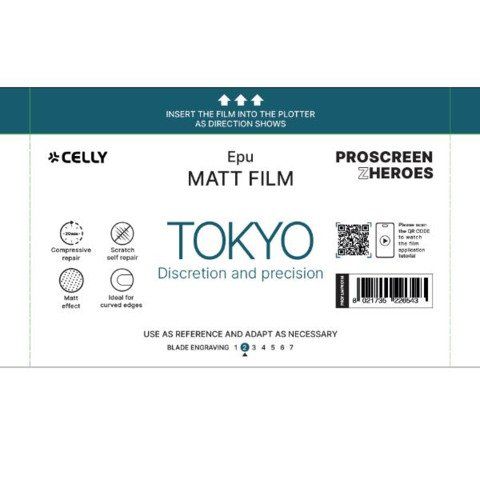 CELLY 10 PZ PROFILM MATT TOKYO