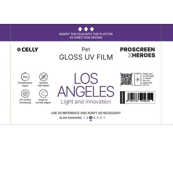 CELLY 50 PZ PROFILM UV GLOSSY LOS ANGELES