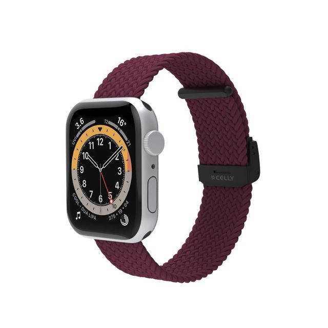 CELLY APPLE WATCH CINTURINO IN TESSUTO INTRECCIATO REGOLABILE COMPATIBILE CON A…