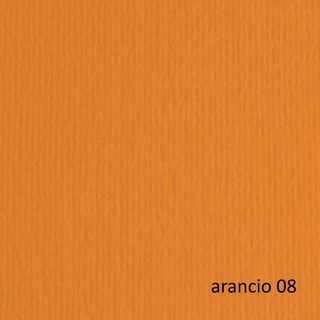 Cartoncino Elle Erre - 50 x 70 cm - 220 gr - arancio 108 - Fabriano - blister 2…