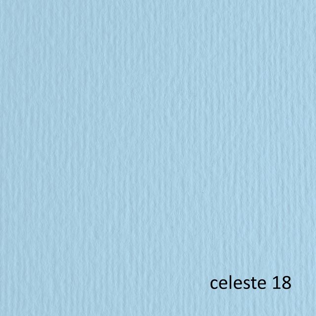 Cartoncino Elle Erre - 50 x 70 cm - 220 gr - celeste 118 - Fabriano - blister 2…
