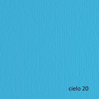 Cartoncino Elle Erre - 50 x 70 cm - 220 gr - cielo 120 - Fabriano - blister 20 …