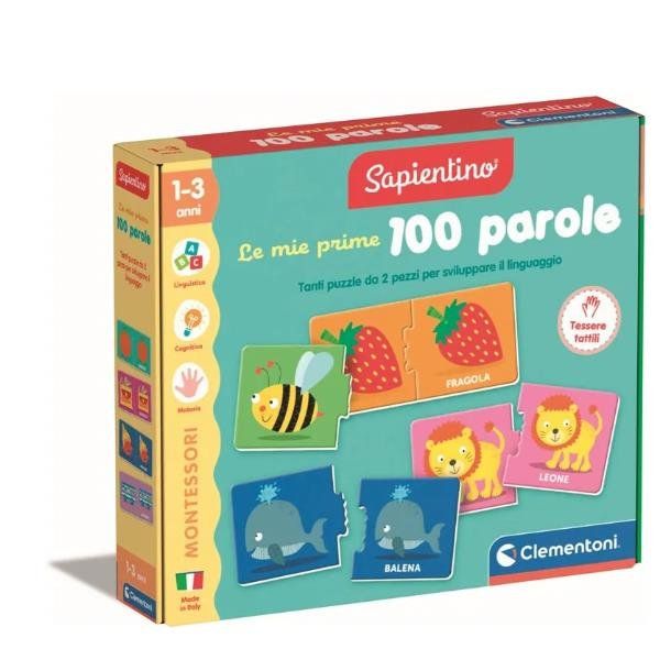CLEMENTONI MONTESSORI - LE MIE PRIME 100PAROLE