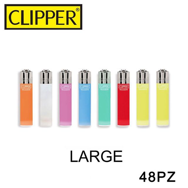 CLIPPER ACCENDINO LARGE BRANDED 1PZ=(48PZ)