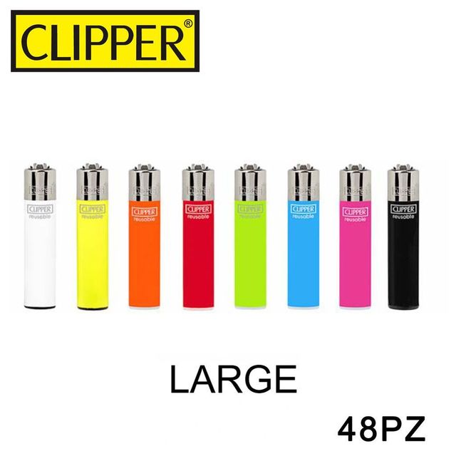 CLIPPER ACCENDINO LARGE SOLID 1PZ=(48PZ)