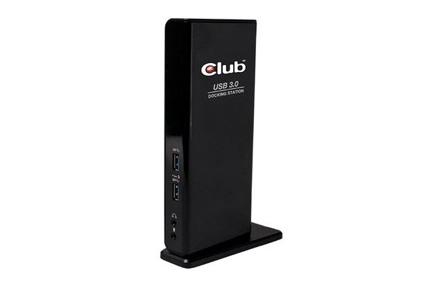 CLUB3D USB Gen1 Type A Dual Display Docking Station, Cablato, USB 3.2 Gen 1 (3.…