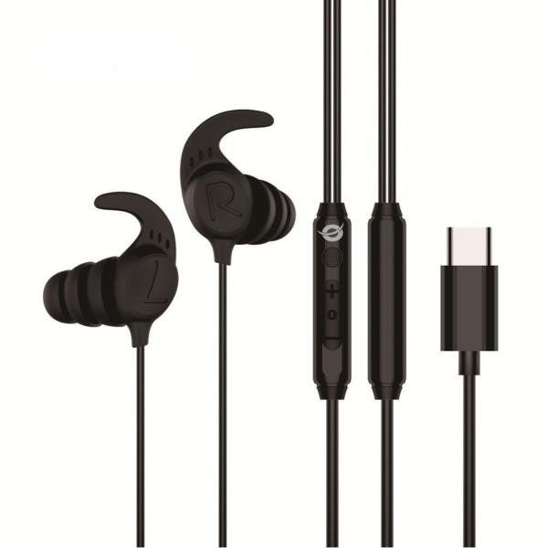 CONCEPTRONIC AURICOLARI IN EAR USB-C BLACK