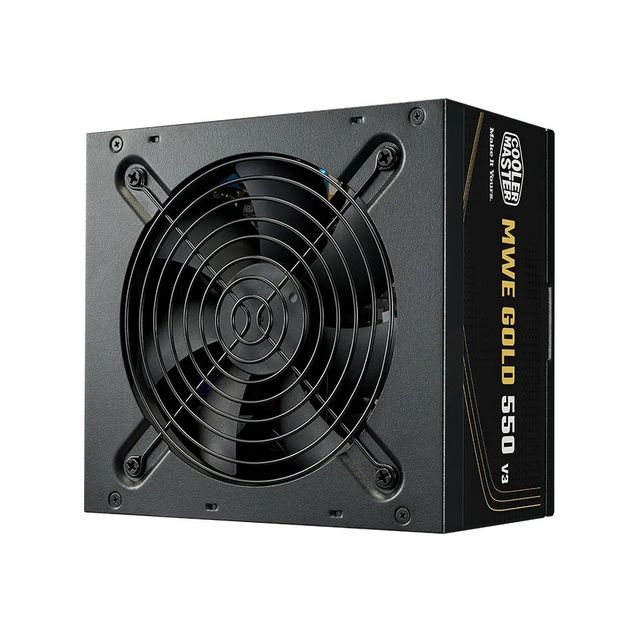 COOLER MASTER MWE GOLD 550 V3 ALIMENTATORE 550W 80 PLUS GOLD NON MODULARE VENTO…