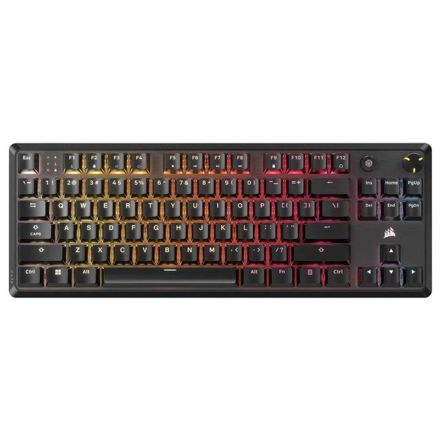 CORSAIR K70 CORE TKL RGB TASTIERA MECCANICA TENKEYLESS SWITCH CORSAIR MLX RED U…