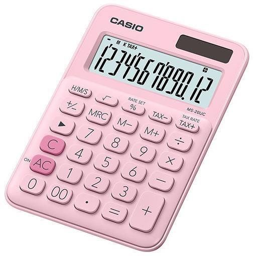 Casio MS-20UC - Calcolatrice da tavolo - 12 cifre - pannello solare, batteria -…