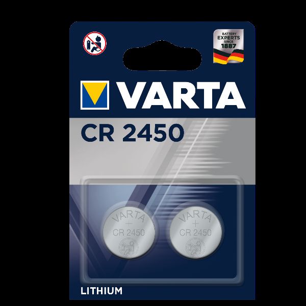 CR 2450 (Litio) DOPPIO BLISTER conf.da 2