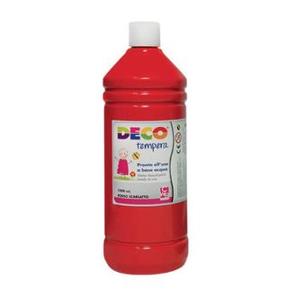 CWR TEMPERA FLACONE 1000ML ROSSO SCARL.