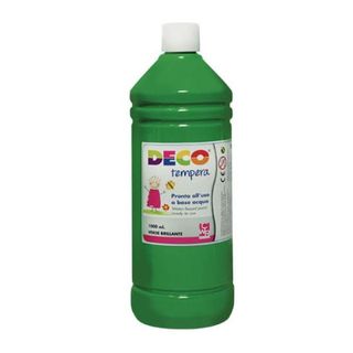 CWR TEMPERA FLACONE 1000ML VERDE BRILL.
