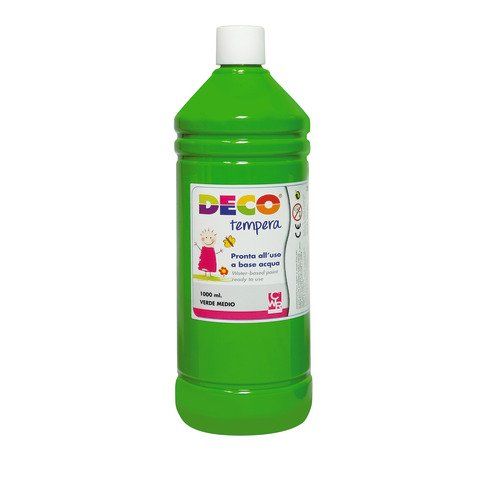 CWR TEMPERA FLACONE 1000ML VERDE MEDIO