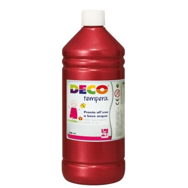 CWR TEMPERA FLACONE 500ML ROSSO METAL