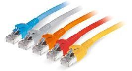 Cablaggio in Rame - PATCH SFTP CAT.6A LSHF GIALLO 1M