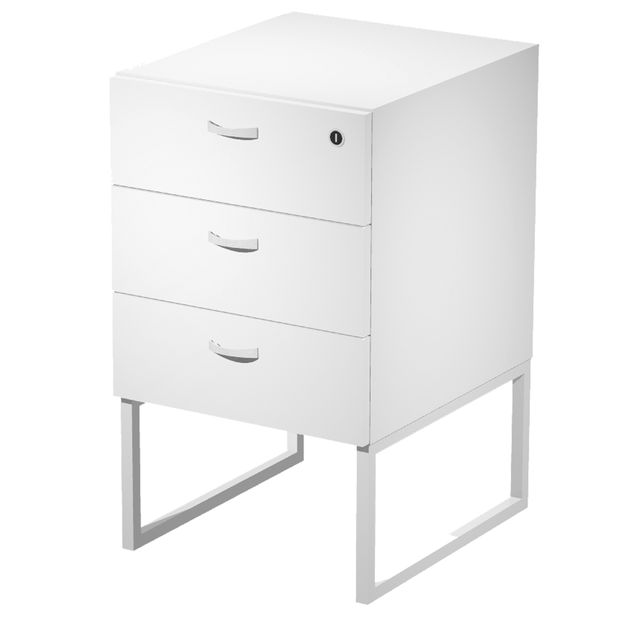 Cassettiera Essence - 3 cassetti - con supporto metal - 41,5 x 49,5 x 57,6 cm -…