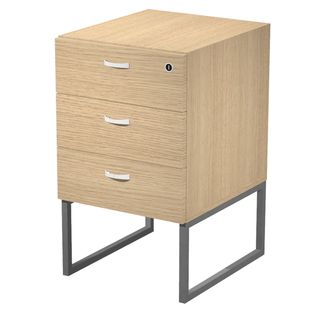 Cassettiera Essence - 3 cassetti - con supporto metal - 41,5 x 49,5 x 57,6 cm -…