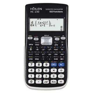 Calcolatrice scientifica Holen HC-230 10+2 cifre 552 funzioni ammessa alla matu…