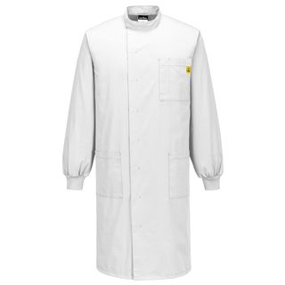 Camice da laboratorio Howie - antistatico - taglia M - bianco - Portwest